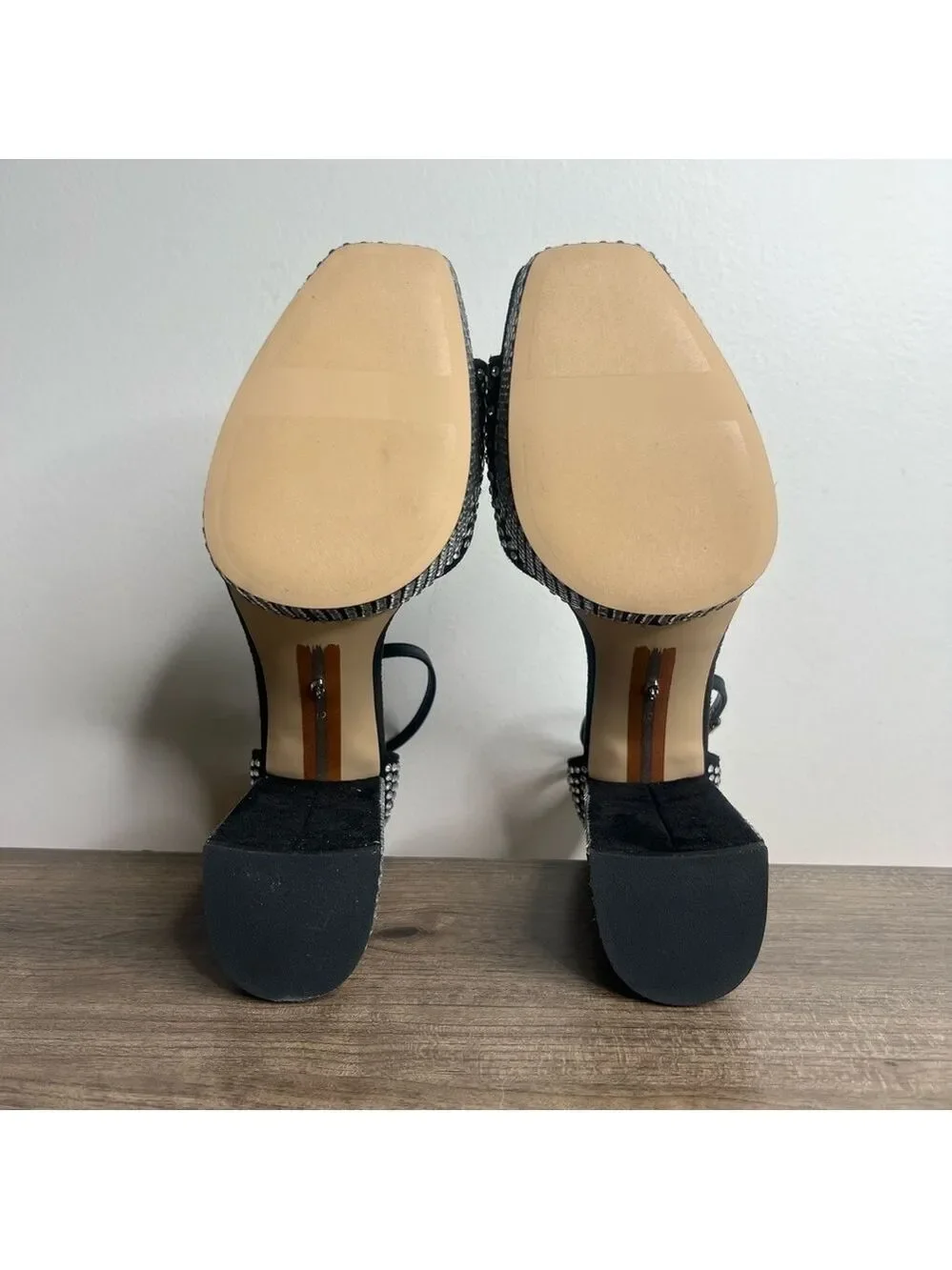 SAM EDELMAN NEW Women's Nelli Glitz BlackSue Shoe Size 10 #B1436